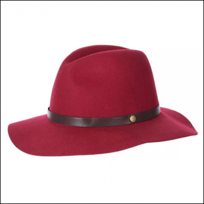 Barbour Annadale Ladies Fedora Rose Red 1