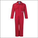 Castle Junior Tearaway Overalls Red