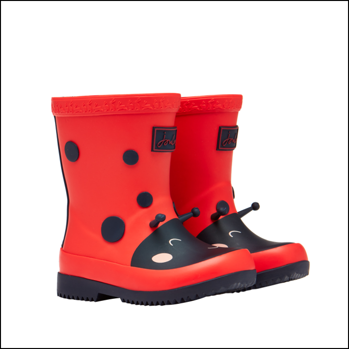printed wellies