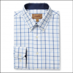 Schoffel Brancaster Classic Shirt Blue Check