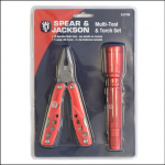 Spear & Jackson SJ1760 Multi-Tool & Torch Set