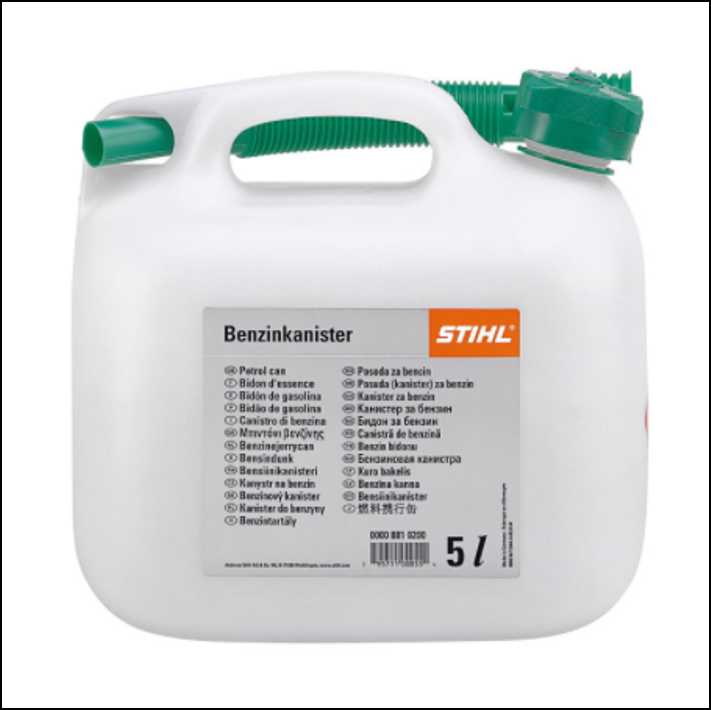 Bidon Essence 5L transparent STIHL