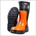 Oregon Yukon Safety Chainsaw Boots Black-Orange