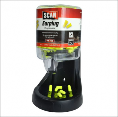Scan Ear Plug Dispenser (SNR34) 250 Pairs