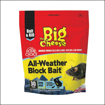 Big Cheese All Weather Block Bait (30x10g Pack) 1