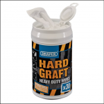 Draper 99774 ‘Hard Graft' Wipes (Mini Can x 30) 1