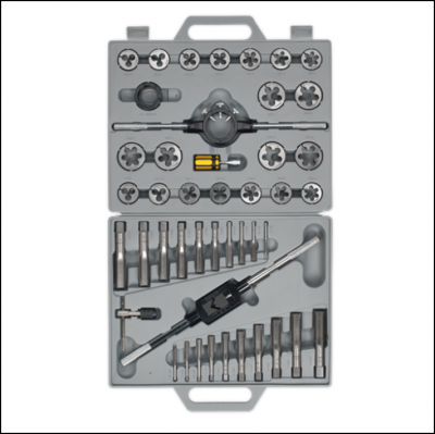 Sealey AK303 45pc Metric Tap & Die Set 1