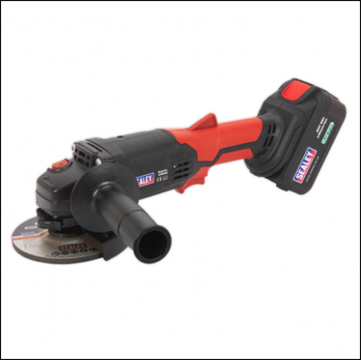 Sealey CP20VAG Lithium-Ion Cordless Angle Grinder with Charger 1
