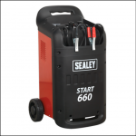 Sealey START660 100A Starter Charger 12-24V 1
