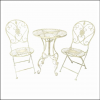 Ascalon Blaisdon 3pc Bistro Set Antique Cream 2