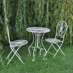 Ascalon Blaisdon 3pc Bistro Set Antique Cream