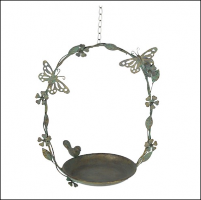 Ascalon Hanging Butterfly Bird Dish 1