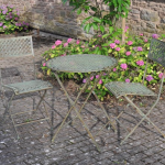 Ascalon Marborough 3pc Bistro Set Antique Blue Rust 1