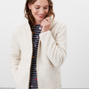 Joules Hedgley Sherpa Jacket Antique Creme 4