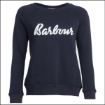 Barbour Ladies Otterburn Sweatshirt Navy 1