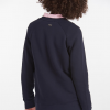 Barbour Ladies Otterburn Sweatshirt Navy 2