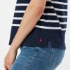 Joules Carley Classic Crew T-Shirt French Navy-Cream Stripe 4
