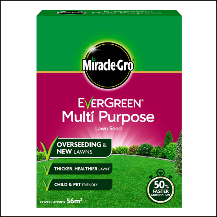 Miracle Gro Multi-Purpose Lawn Seed 1.68kg | Ernest Doe Shop