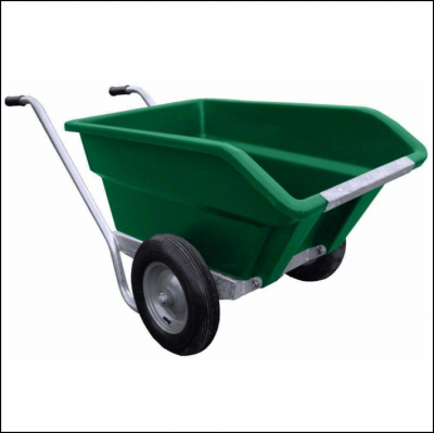 JFC Agri Green Tipping Wheelbarrow 250L 1