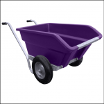 JFC Agri Purple Tipping Wheelbarrow 250L 1