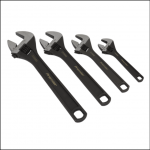 Sealey AK9567 4pc Adjustable Wrench Set