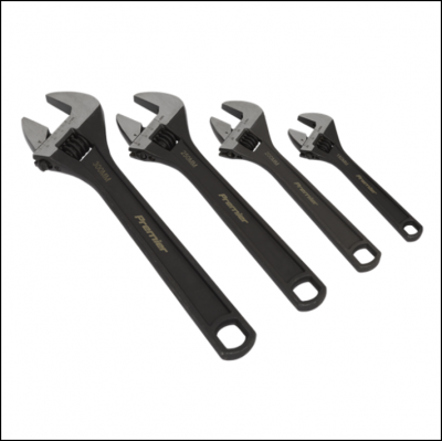 Sealey AK9567 4pc Adjustable Wrench Set 1