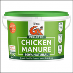 Vitax 6X Pelleted Chicken Manure Organic Fertiliser 8kg 1
