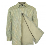 Champion Cartmel Men’s Fleece Lined Shirt Stone