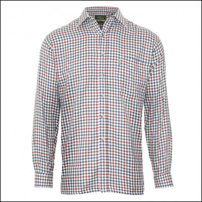 Champion York Men's Shirt Wine Check 1