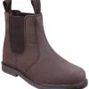 Cotswold Kids Camberwell Pull On Dealer Boots Brown 4