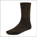 Harkila Anti-Bug Trail Socks Dark Olive-Willow Green