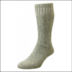 HJ Hall Cotton Rich Outdoor Boots Sock Grey 1