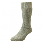 HJ Hall Cotton Rich Outdoor Boots Sock Grey