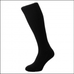 HJ Hall Men’s Commando Wool Rich Work Boot Socks Black