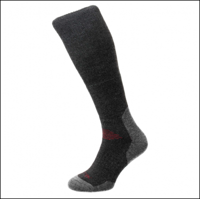HJ Hall Men's ProTrek Mountain Comfort Top Socks Slate-Grey 1