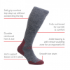 HJ Hall Men's ProTrek Mountain Comfort Top Socks Slate-Grey 3