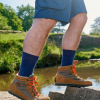 HJ Hall ProTrek Adventure Trek Socks Navy-Red Marl 2