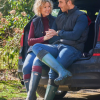 HJ Hall Wellington Boot Sock Navy Blue 2