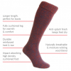 HJ Hall Wellington Boot Sock Navy Blue 3