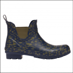 Joules Short Wellibobs Khaki Leopard 1