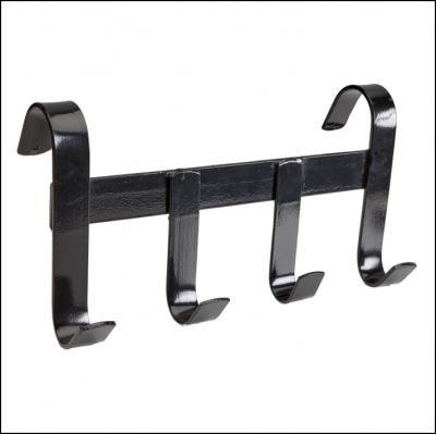 Saddlers Powder Coated Steel Handy Hanger Black