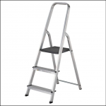 Werner 3 Tread High Handrail Step Ladders 1