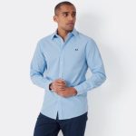 Crew Classic Fit Micro Gingham Shirt Sky