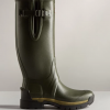 Hunter Men's Balmoral Adjustable 3mm Neoprene Wellington Boots Dark Olive 51