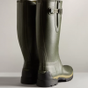Hunter Men's Balmoral Adjustable 3mm Neoprene Wellington Boots Dark Olive 3
