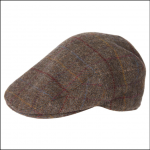 Barbour Crieff Check Cap Olive-Blue-Red