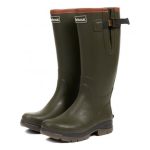 Barbour Tempest Men’s Neoprene Wellington Boots Olive