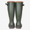 Barbour Tempest Women's Neoprene Wellington Boots Olive 3