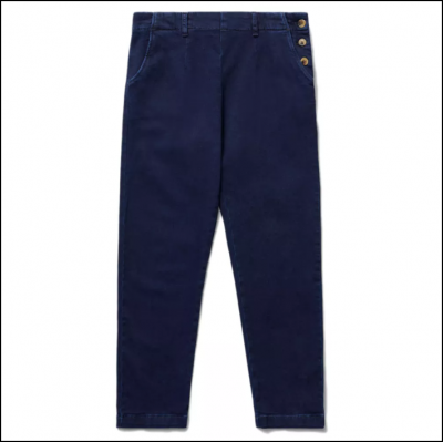 Seasalt Waterdance Trousers Dark Indigo Wash 1