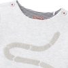Joules Angus Organic Cotton Artwork Top Grey Tractor 4